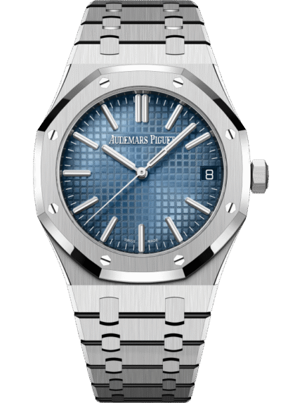 Silver 904L steel Smoked blue dial ?C Watch ?C 41mm