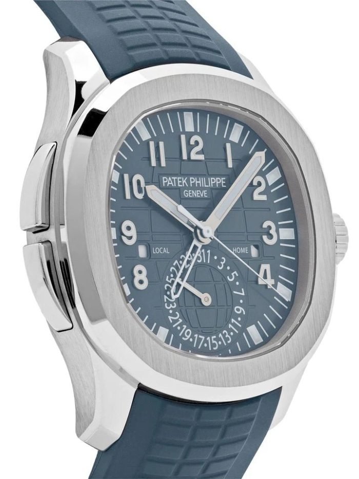 Gray blue dial. gray blue silicone strap. men's watch 40.8 mm - Image 7