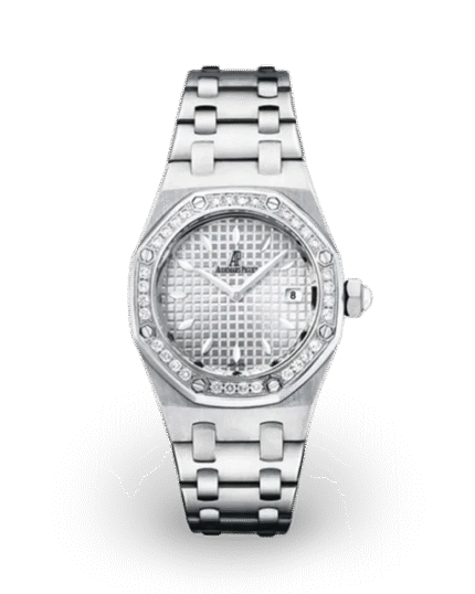 Silver 904L steel silver-white dial ?C Watch ?C 33 mm