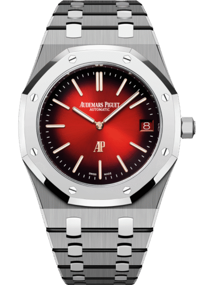 Silver 904L Steel Smoked Burgundy Dial ?C Watch ?C 39mm