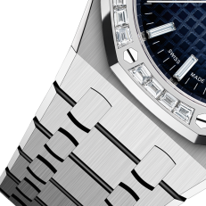 Silver 904L steel Smoked blue dial ?C Watch ?C 34mm - Image 12