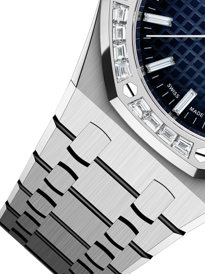 Silver 904L steel Smoked blue dial ?C Watch ?C 34mm - Image 4