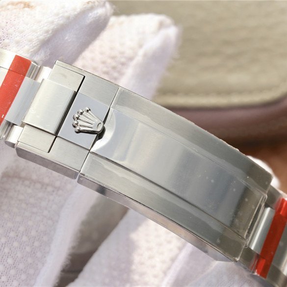 Rolex Submariner Silver Black Diamond 40mm - Image 4