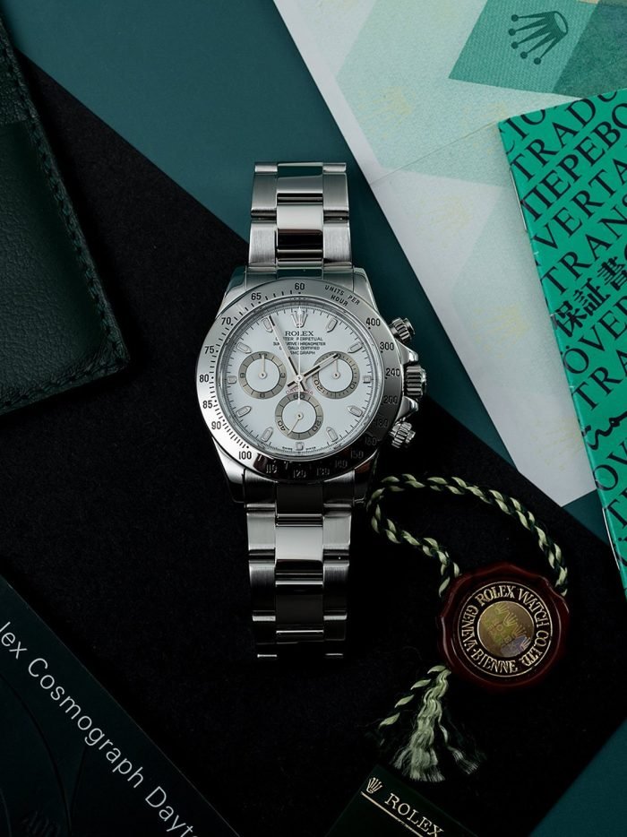 Rolex Daytona Stainless Steel 40mm APH Dial 116520 Brand New - Image 14