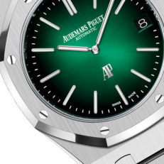 Silver 904L Steel Smoked Green Dial ?C Watch ?C 39mm - Image 11
