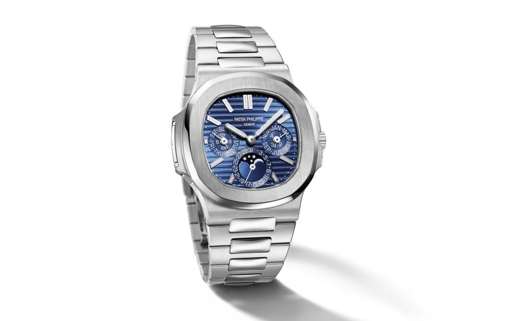 Blue dial with silver stainless steel strap watch 40 mm - Image 13