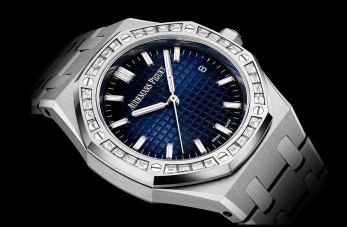 Silver 904L steel Smoked blue dial ?C Watch ?C 34mm - Image 6