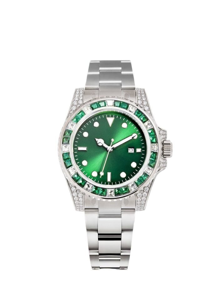 Rolex Submariner Date 116659 SABR 18K White Gold Diamonds Emerald UNWORN 40MM