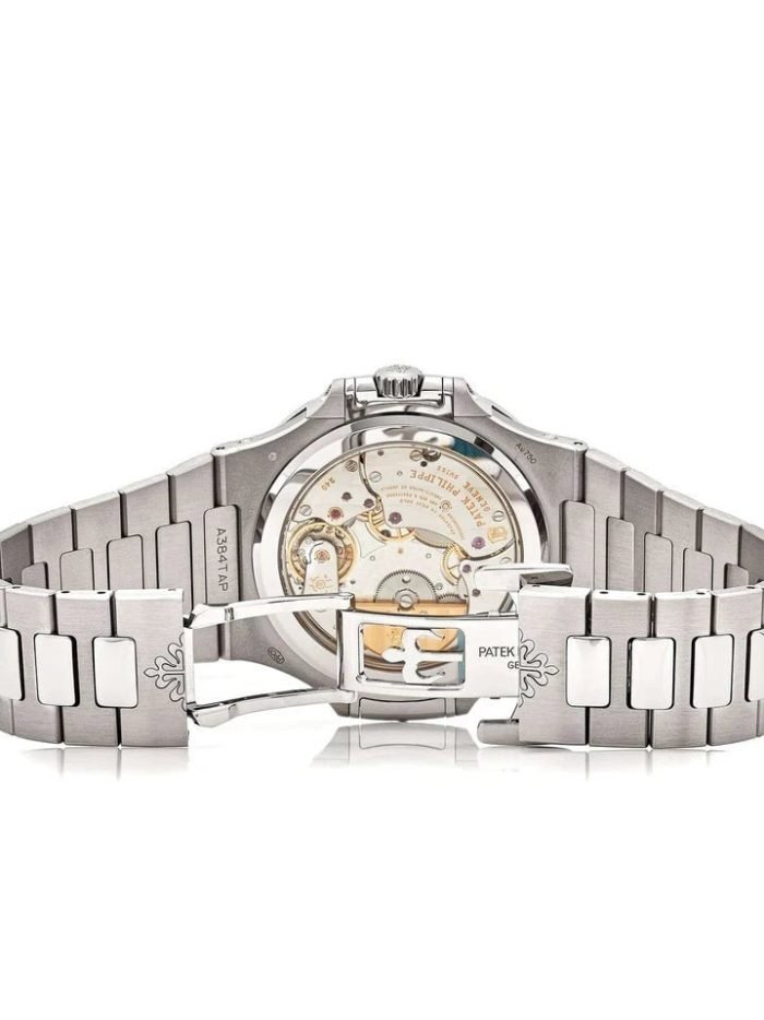 Blue dial with silver stainless steel strap watch 40 mm - Image 6