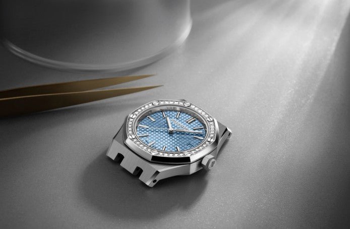 Silver 904L steel light blue dial ?C Watch ?C 37 mm - Image 11