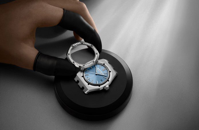 Silver 904L steel light blue dial ?C Watch ?C 37 mm - Image 10