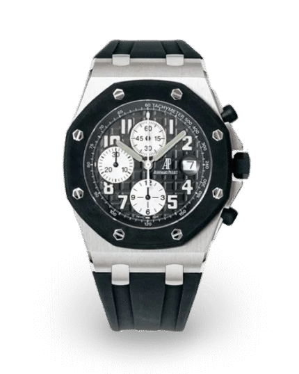 Black strap ?C Titanium black dial ?C Watch ?C 42mm