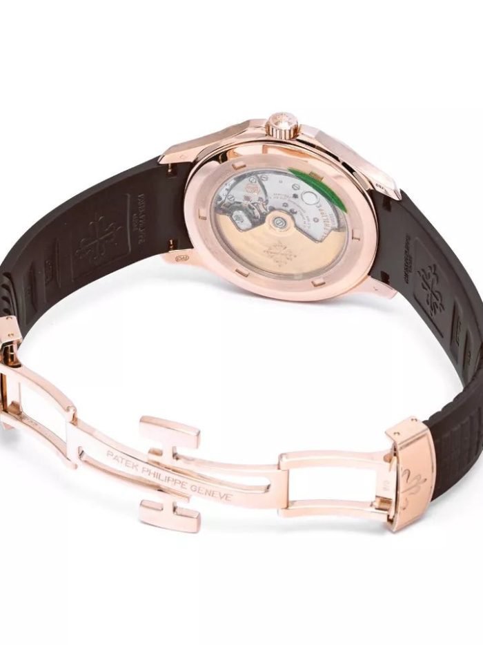 Brown dial with brown silicone strap watch 40.8 mm - Image 7