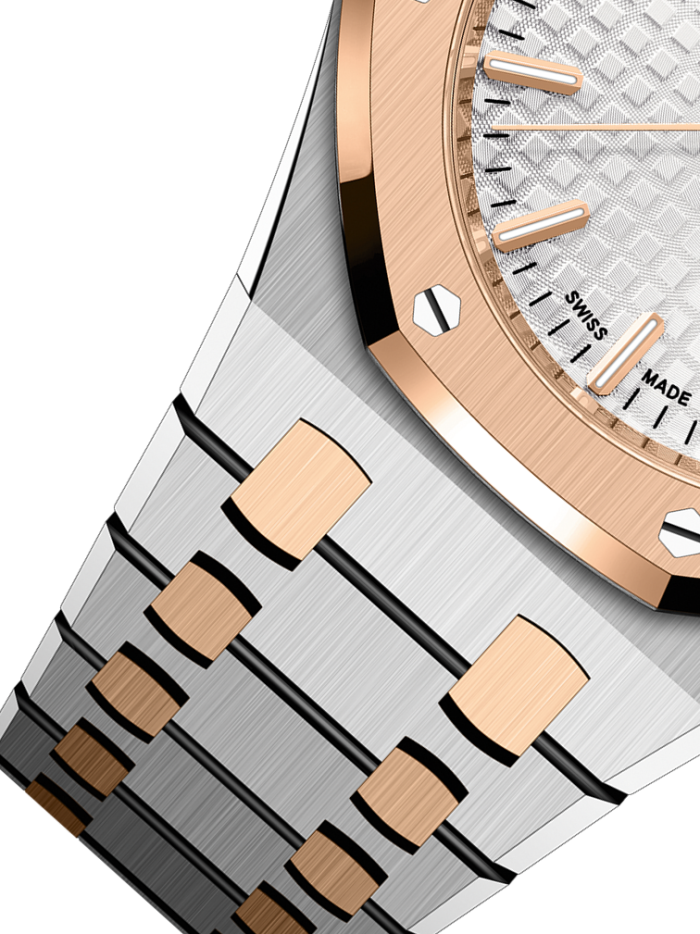 Silver Gold 904L Steel and Silver Dial ?C Watch ?C 34mm - Image 4