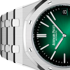 Silver 904L Steel Smoked Green Dial ?C Watch ?C 39mm - Image 14