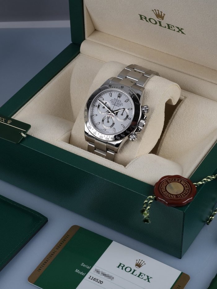 Rolex Daytona Stainless Steel 40mm APH Dial 116520 Brand New - Image 18