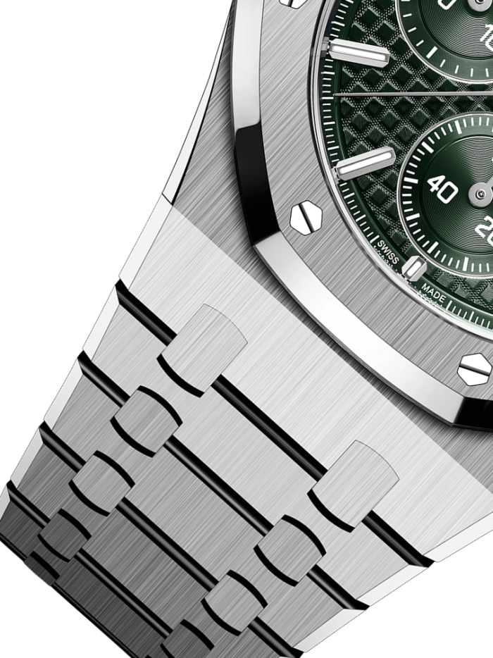 Silver 904L Steel Khaki Green ?C Automatic Watch ?C 41mm - Image 4