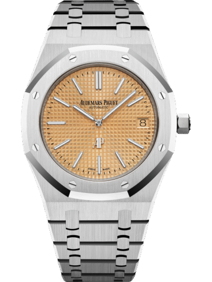 Silver 904L steel rose gold dial ?C Watch ?C 39 mm