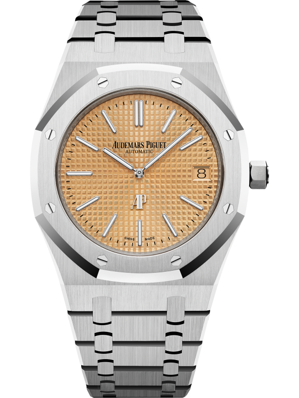 Silver 904L steel rose gold dial ?C Watch ?C 39 mm