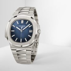Blue dial. gray-silver stainless steel strap. men's watch 41 mm - Image 25