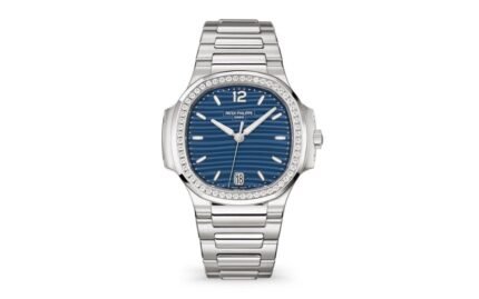 Blue dial with silver stainless steel strap watch 35.2 mm
