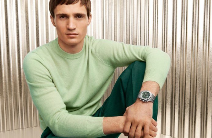 Silver 904L Steel Khaki Green ?C Automatic Watch ?C 41mm - Image 8