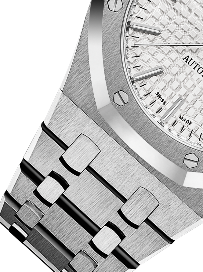 Silver 904L Steel Silver Dial ?C Automatic Watch ?C 37mm - Image 4