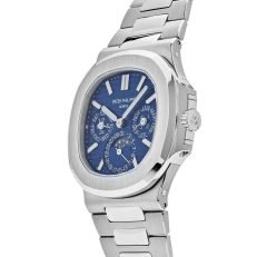 Blue dial with silver stainless steel strap watch 40 mm - Image 19