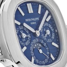 Blue dial with silver stainless steel strap watch 40 mm - Image 21