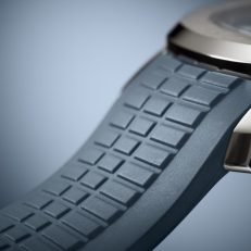 Gray blue dial. gray blue silicone strap. men's watch 40.8 mm - Image 37