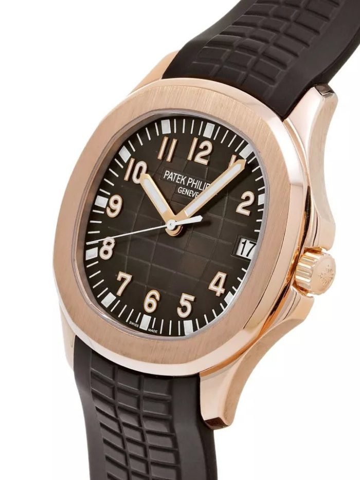 Brown dial with brown silicone strap watch 40.8 mm - Image 3
