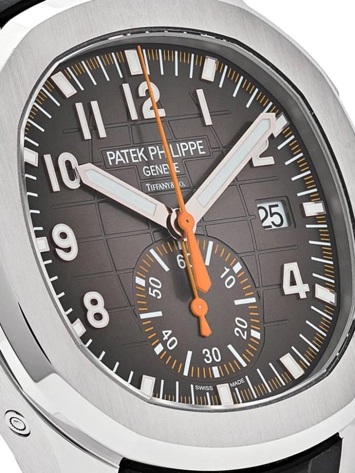 Coffee dial with khaki black silicone strap watch 42.2 mm - Image 6