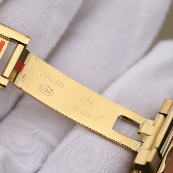 Daytona Rainbow Diamond Yellow Gold Stainless Steel 40mm - Image 10