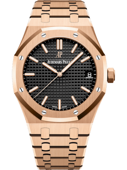 Rose Gold 904L Steel Black ?C Automatic Watch ?C 41mm