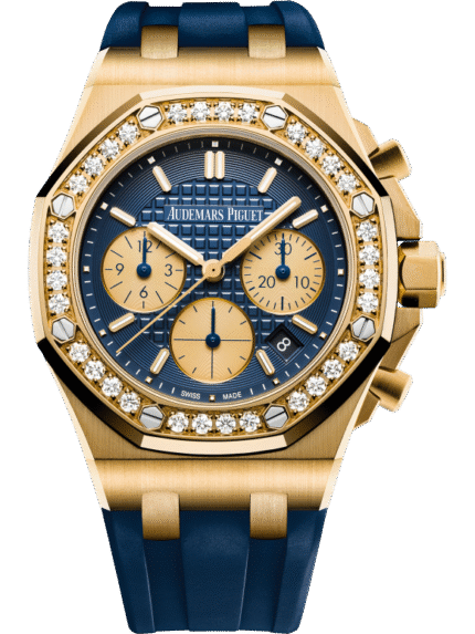 Blue strap ?C Titanium blue dial ?C Watch ?C 37mm