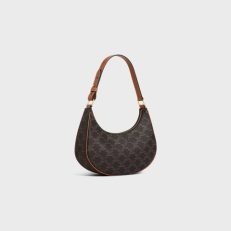 AVA BAG IN TRIOMPHE CANVAS AND CALFSKIN TAN - Image 6