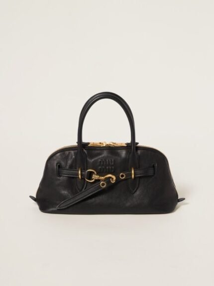Aventure nappa leather top-handle bag
