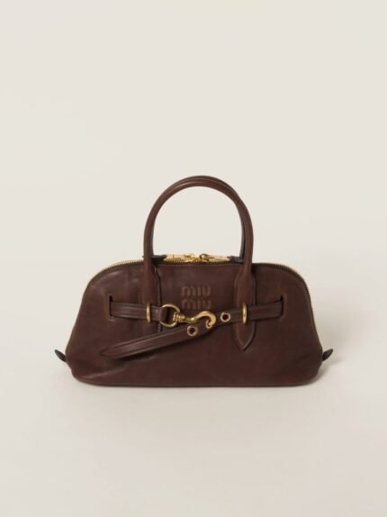 Aventure nappa leather top-handle bag