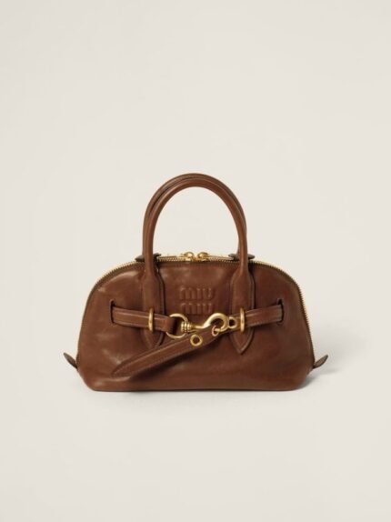 Aventure nappa leather top-handle bag
