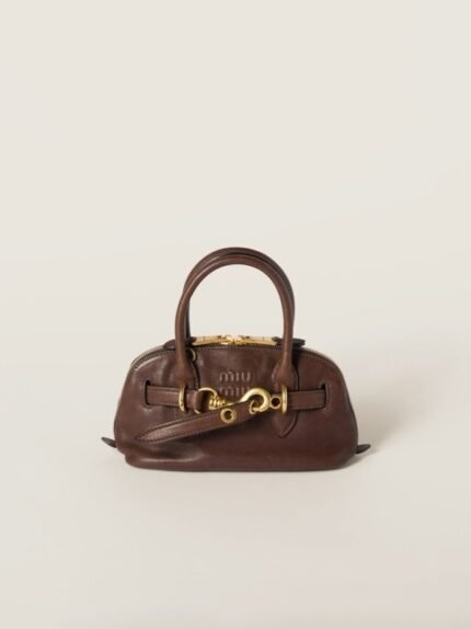 Aventure mini nappa leather bag