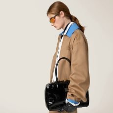 Beau naplak patent leather bag - Image 9