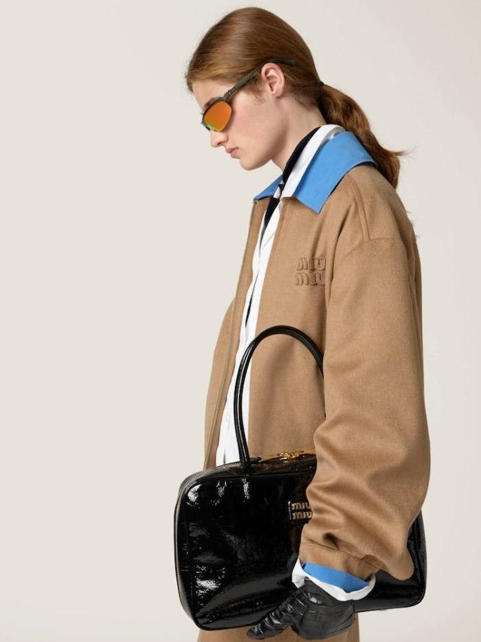 Beau naplak patent leather bag - Image 3