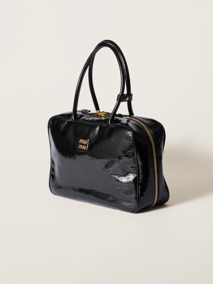 Beau naplak patent leather bag - Image 2