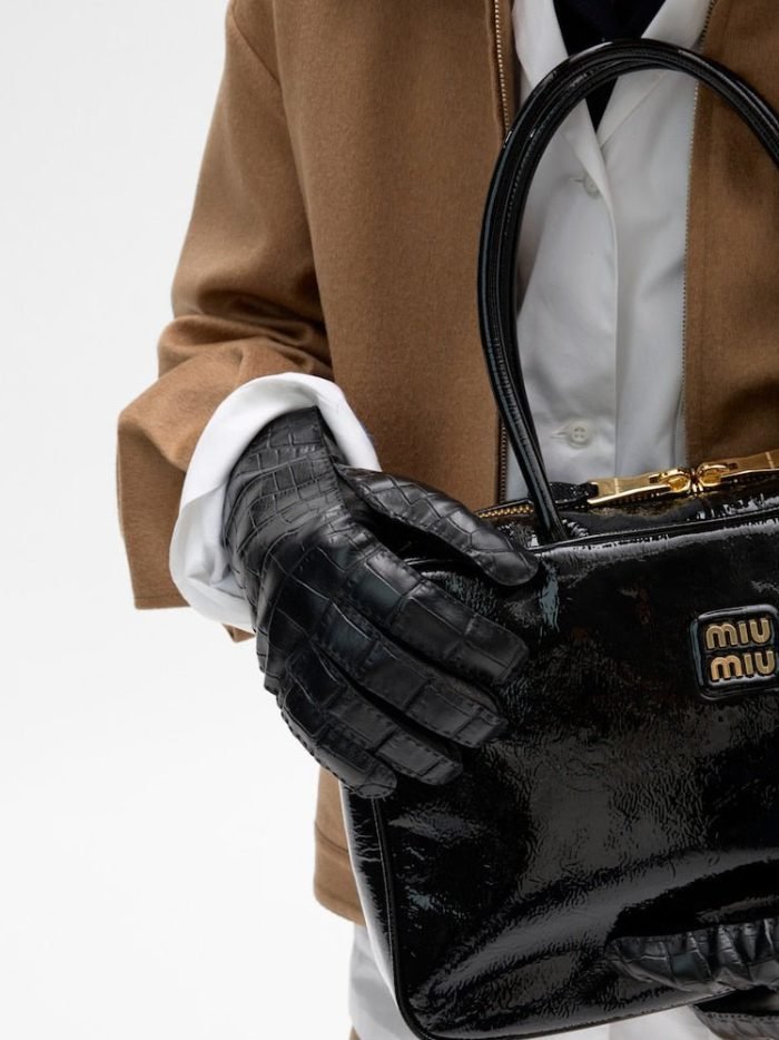 Beau naplak patent leather bag - Image 5