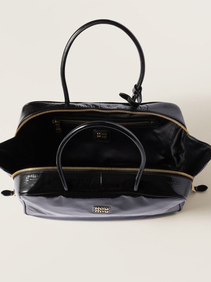 Beau naplak patent leather bag - Image 6