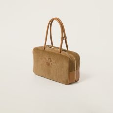 Beau corduroy top-handle bag - Image 7