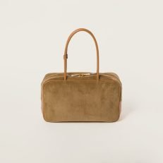 Beau corduroy top-handle bag - Image 8