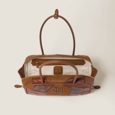 Beau leather patchwork bag - Image 10