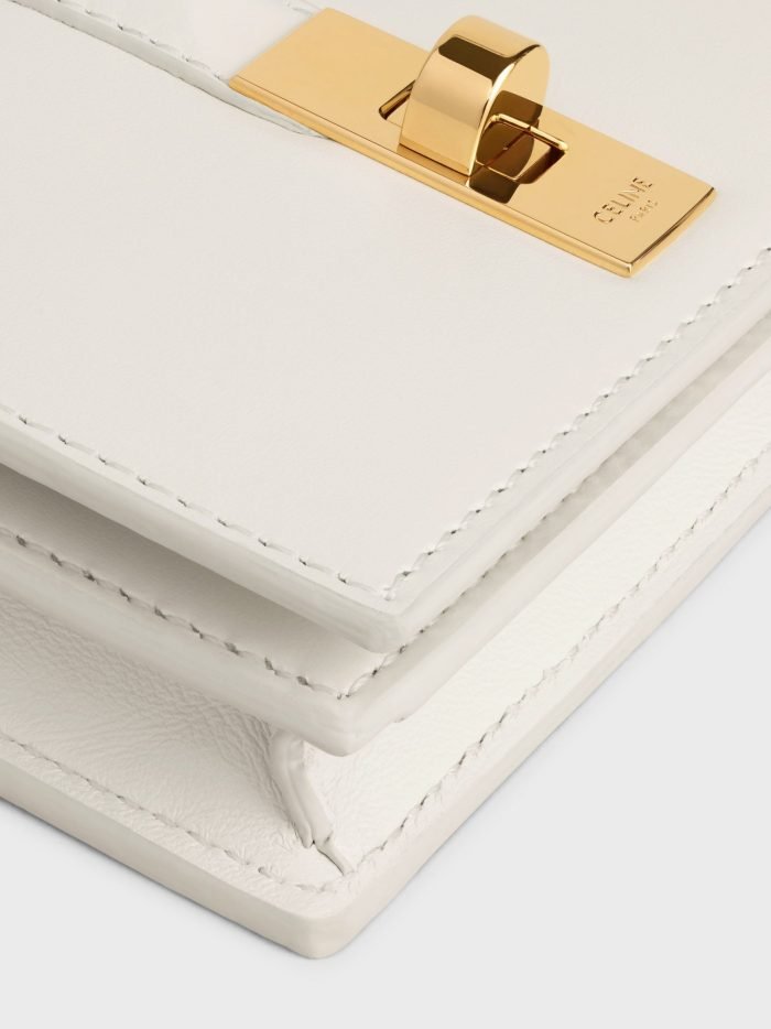 CARD HOLDER WITH FLAP 16 IN SATINATED CALFSKIN WHITE COTTON - Image 5