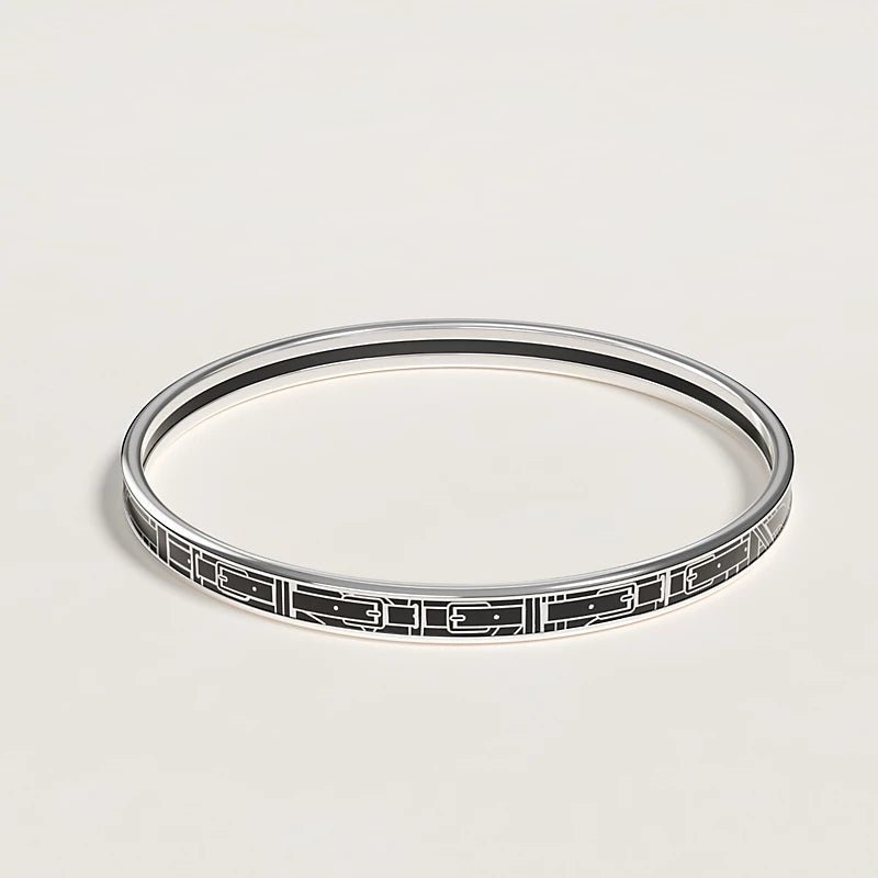 “Toy Lock Ring” Enamel Bracelet
